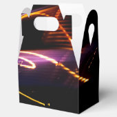 lila Autotanz Geschenkschachtel (Geöffnet)