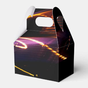 lila Autotanz Geschenkschachtel