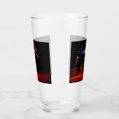 lila Autotanz Glas (Links)