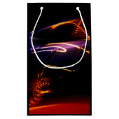 lila Autotanz Kleine Geschenktüte (Rückseite)