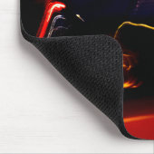 lila Autotanz Mousepad (Ecke)