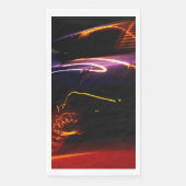 lila Autotanz Serviette (Vorderseite)