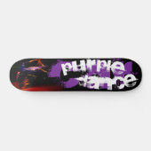 lila Autotanz Skateboard (Horizontal)