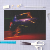 lila Autotanzpapier Seidenpapier (Handwerk)