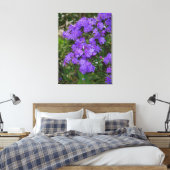 Lila Azalea Canvas Leinwanddruck (Insitu (Schlafzimmer))