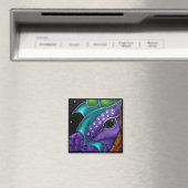 LILA BABY DRAGON Magnet (In Situ (Geschirrspüler))