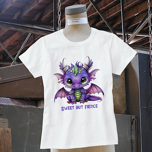 Lila Baby Dragon T-Shirt