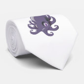 Lila Baby-Krake Krawatte (Gerollt)