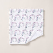 LILA BADEZIMMER TOWEL SET (Waschlappen)