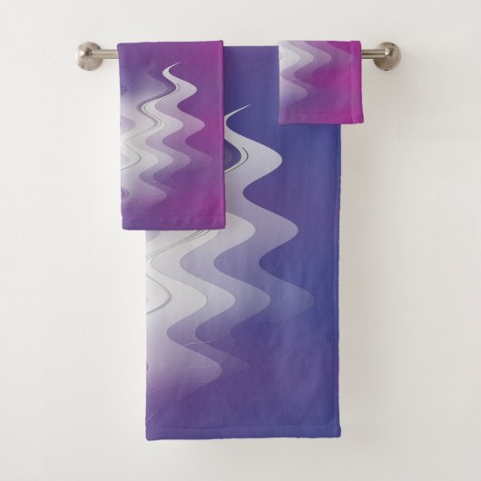 Lila Badhandtuch Set (Insitu)