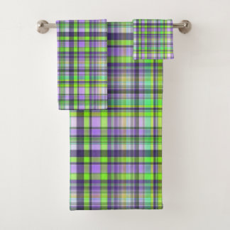 lila   badhandtuch set