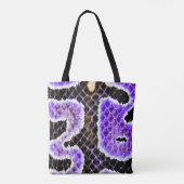 Lila Ball Python-Tasche – Wild Tasche (Rückseite)
