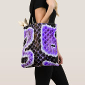 Lila Ball Python-Tasche – Wild Tasche (Von Nahem)