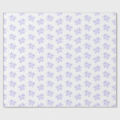 Lila Ballett Geburtstag Pointe Shoes Geschenkpapier (Flach)