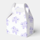 Lila Ballett Geburtstag Pointe Shoes Geschenkschachtel (Rückseite)