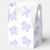 Lila Ballett Geburtstag Pointe Shoes Geschenkschachtel (Geöffnet)