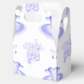 Lila Ballett Geburtstag Tutu & Pointe Schuhe Geschenkschachtel (Geöffnet)