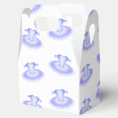 Lila Ballett Geburtstag Tutu Wasserfarbe Geschenkschachtel (Geöffnet)