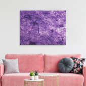 Lila Bananenpapiere - überzogene Canvas Leinwanddruck (Insitu (Wohnzimmer))