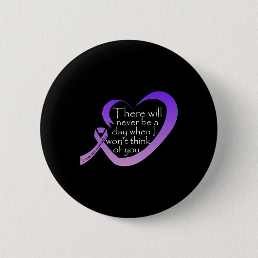 Lila Band Button (Vorderseite)