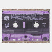 Lila Band Decke (Vorderseite)