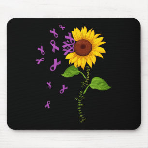 Lila Band Fibromyalgie Bewusstsein Monat Krieger Mousepad