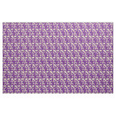 Lila Band-Gewebe Stoff (Fat Quarter (45,7 x 55,9 cm))