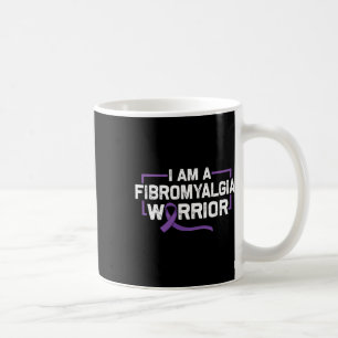 Lila Bandenkrieger der Fibromyalgie Kaffeetasse