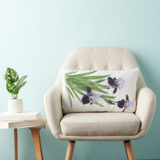 Lila Bartete Iris Trio Lendenkissen