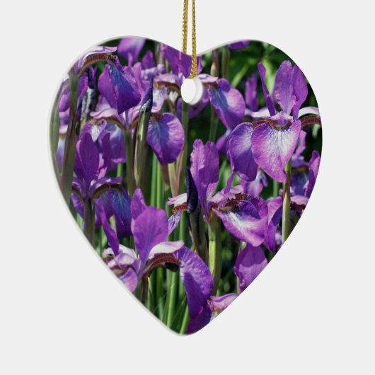 Lila Barti-Blume Keramikornament (Rechts)