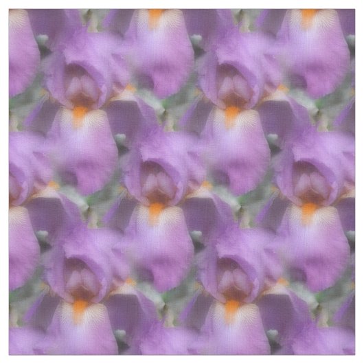 Lila Barti-Blume Naturmuster Stoff (Muster)