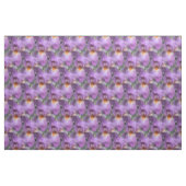 Lila Barti-Blume Naturmuster Stoff (Fat Quarter (45,7 x 55,9 cm))