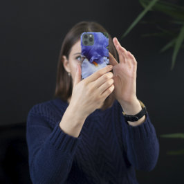 Lila Bartu Iris floral iPhone 16 Hülle