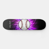 Lila Baseball; Softball Skateboard (Horizontal)