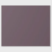 Lila Basil Lila Solid Color Geschenkpapier (Flach)