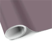 Lila Basil Lila Solid Color Geschenkpapier (Rolleneckpunkt)