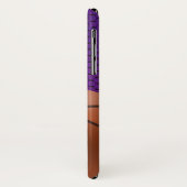 Lila Basketball Case-Mate iPhone Hülle (Hinten/Links)