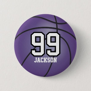 Lila Basketball   Personalisieren Button