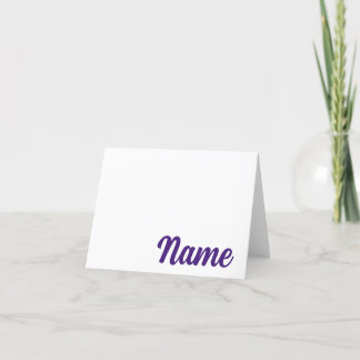 LILA Baton Rouge, LA Personalisierte Note Card Dankeskarte