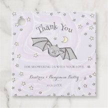 Lila Batty, Sterne & Monde Niedlich Danke