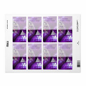 Lila Baubles 'To..From' Geschenktafel (Vorne)