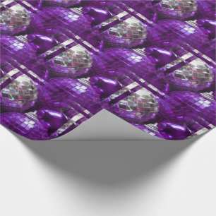 Lila Bauholz-Verpackungspapier Geschenkpapier