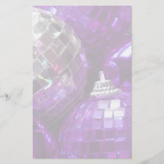 Lila Bauholzpapier hellblass Briefpapier (Vorderseite)