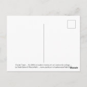 Lila Bäume von Mark Edward Westerfield Postkarte (Rückseite)