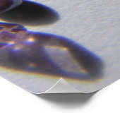 Lila Beads 1 Poster (Ecke)