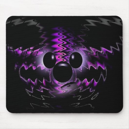 Lila Bear Mouse Pad Mousepad (Vorne)