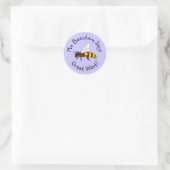 Lila Bee Great Work Stickers (Tasche)