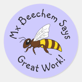 Lila Bee Great Work Stickers