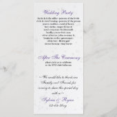 lila Beeren - elegantes WinterWedelprogramm Programm (Rückseite)