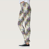 lila Beeren und Reben Leggings (Links)